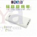 OkaeYa 15000Mah Power Bank, Led Light, Portable 2 Usb Fast Charging,White